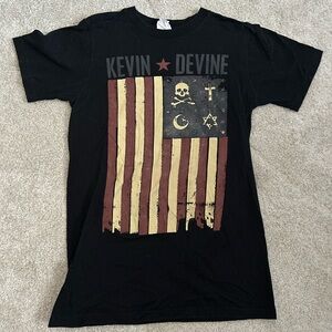 Vintage Kevin Devine tour shirt